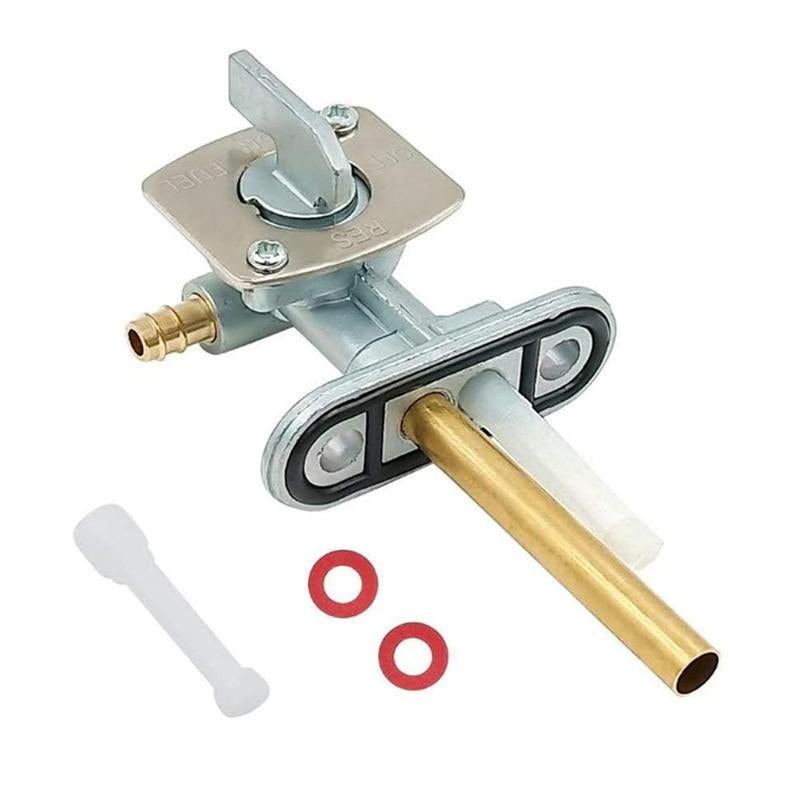 Motorcycle fuel tank fuel switch applicable to YFM, YFZ, and SUZUKI models.